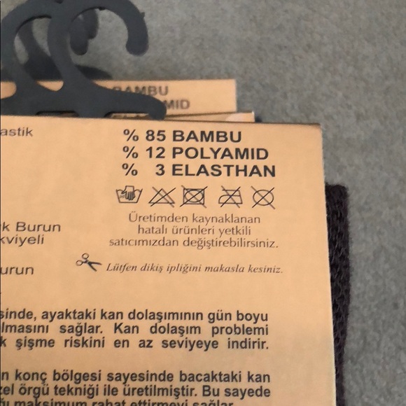 Bambu Gold Men socks Gray,brown,black,navy blue Nw - Picture 5 of 8